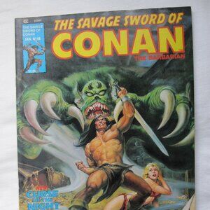 1980 The Savage Sword of Conan #48 - Marvel Comics Magazine